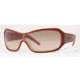 Versus VR6040-625-13-0135 Sunglasses Top Brown On Orange Frame / Brown Gradient Lenses