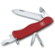 Victorinox Adventurer Folding Knife, 4.4in Closed, Red ABS Handle, Red, 0.8453