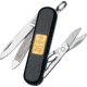 Victorinox Classic Gold Ingot Folding Knife, 2.25 closed, Black handle, VN53013