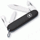 Victorinox Pocket Knife - Recruit Swiss Army Knives, Colors Victorinox Recruit Swiss Army Knives Black 0.2503.3R-X1