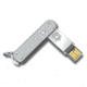 Victorinox Swiss Army 4 6171 26g8 Victorinox Slim Flight 8 Gb Silver Alox