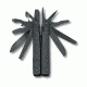 Victorinox SwissTool BS Multi Tool with Nylon Pouch, Black, 115mm 3.0323.3CN-X1