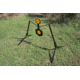 Viking Solutions AR500 Rifle Gong Spinner Target - AR500 steel with 10 &amp; 6 targets 3/8 Plate Includes stand, VKS-VRS001