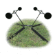 Viking Solutions Dual Spinner Target with 2in and 4in Gong Plates, VKS-VST001
