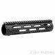 Viking Tactics 9in Battle Rail Alpha Rail w/ No Sight - Black VTAC-A-9-BK