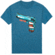 Viktos Point Five Oh TShirts  Men's, Indigo Heather, Large, 1811804