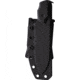 Viper Basic3 Black Micarta Fixed Blade Knife, 8in Overall, 3.5in Stonewash D2 Tool Steel Spear Point Blade, Black Canvas Micarta Handle, Black Kydex Belt Sheath, VT4036CB
