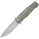 Viper Keeper 2 ASLS Lock Folding Knife, 3.75in, ELMAX Steel, Stonewashed Plain Blade, Green Canvas Micarta Handle, V6000CG