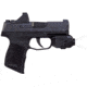 Viridian Weapon Technologies CTL Compact Rechargeable Weapon Light for Sig P365, 550 Lumens, Black, 930-0039