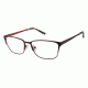 Visions 236 Progressive Prescription Eyeglasses - Frame Black / Red, Size 52/19mm VIVISION23601