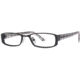 Visions 171 Eyeglass Frames - Frame Black/Plaid, Size 48/17mm VIVISION17103