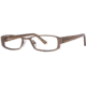 Visions 171 Eyeglass Frames - Frame Brown/Plaid, Size 48/17mm VIVISION17102