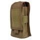 Vism 2 Ar/Ak Mags Or Radio Pouch, Tan CV2MRP2972T