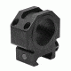 VISM 30mm Tactical Rings/0.9In Height, Black VR30T09