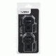VISM 30mm Tactical Rings/1.5In Height, Black VR30T15