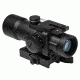 NcSTAR 3.5x32 Blue/Green Illum. Compact Prismatic Optic Rifle Scope, Urban Tactical Ret., Green Lens SEECPRQ3532G