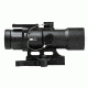 NcSTAR 3.5x32 Blue/Green Illum. Compact Prismatic Optic Rifle Scope, Urban Tactical Ret., Green Lens SEECPRQ3532G