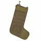 Vism By Ncstar Tactical Christmas Stocking, Tan CNSTKG2987T