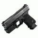 Vism Compact Pistol Green Laser with Strobe, Black VAPRLSMCG