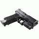 Vism Compact Pistol Green Laser with Strobe, Black VAPRLSMCG