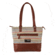 Vism Concealed Carry Printed Tote Bag, Brown, BWK003