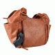 Vism Concealed Carry Quilted Hobo Bag, Brown, Large, BWM002