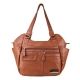 Vism Concealed Carry Hobo Bag Large, Brown, BWM002