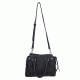 Vism Daisy Crossbody Satchel, Black, BWQ001