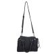 Vism Daisy Crossbody Satchel, Black, BWQ001