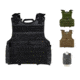 Vism Expert Plate Carrier Vest, Black, Green, Tan, Urban Gray