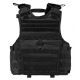 VISM Vism Expert Plate Carrier Vest, Black, Extra Small, CVPCVXC2963B