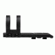 Vism Keymod 1in Extended Flashlight Mount/Standard, Black VMFLKM