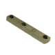 VISM Keymod Picatinny Rail, 6 KeyMod Slots, Tan, VMKM6T