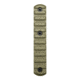 VISM Keymod Picatinny Rail, 6 KeyMod Slots, Tan, VMKM6T