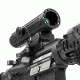 VISM LIO 4x34mm Black Urban Tactical Rifle Scope, VHLO434GB