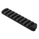 VISM M-LOK Accessory Picatinny Rail, Black, Medium VMML6