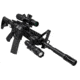 Vism Picatin ny 1in Extended Modular Ring Mount, Black VMFLPRMR