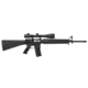 VISM Safari Series 2.5, 10X50 Rifle Scope/Red And Green Illum./Cross Plex Reticle, Green Lens, Black VSAFS251050G