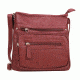 Vism Small Messenger Crossbody, Red, BWV003