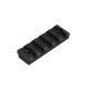 Vltor KeyMod Aluminum Picatinny Rail Sections 2in, Black KM-RAIL2