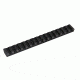 Vltor KeyMod Aluminum Picatinny Rail Sections 6in, Black KM-RAIL6
