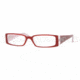 Vogue VO2557B SV Prescription Eyeglasses, Top Dark Orange-White Frame / 49 mm Prescription Lenses, 1556-4915