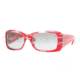 Vogue Prescription Sunglasses VO2560S, Select Frame Color / Lens Diameter Striped Red Frame / 52 mm Prescription Lenses