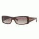 Vogue VO2589S Sunglasses with No-Line Progressive Rx Prescription Lenses, Select Frame Color / Lens Diameter Brown Frame / 53 mm Prescription Lenses