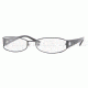 Vogue VO3687 SV Prescription Eyeglasses - Gloss Black Demo Lens Frame / 49 mm Prescription Lenses, 352-4917