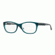 Vogue VO2911 Single Vision Prescription Eyeglasses 2260-51 - Petroleum Green/Glitter Green Frame