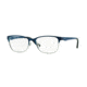 Vogue VO3940 Eyeglass Frames 964S-52 - Brushed Blue/Silver Frame