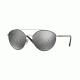 Vogue VO4023S Sunglasses 352/6G-56 - Matte Black/Silver Frame, Grey Mirror Silver Lenses