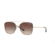 Vogue VO4112S Sunglasses 848/13-56 - Pale Gold Frame, Brown Gradient Lenses