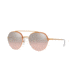 Vogue VO4113S Sunglasses 50757E-54 - Rose Gold Frame, Light Pink Mirror Grad Silver Lenses